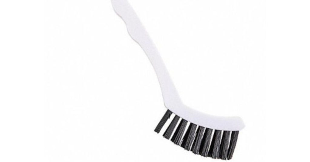 Soft-bristle brush for grout cleaning by This Old Grout