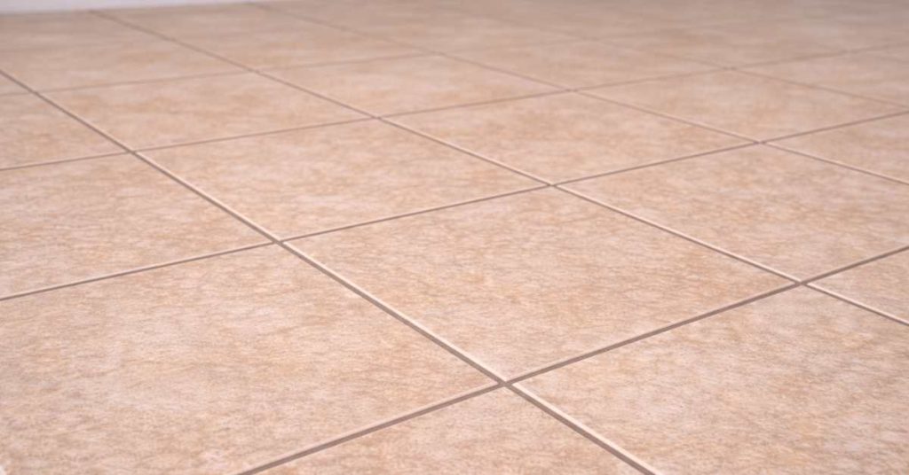 image of a Clean tile floor with sealed grout
